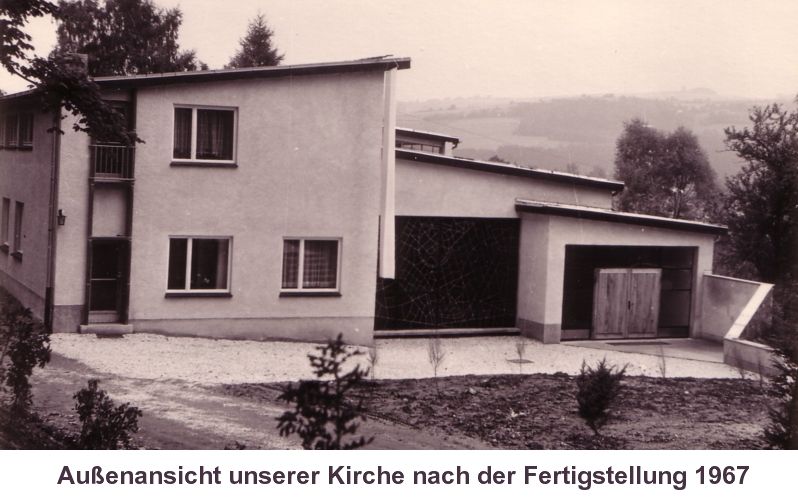 So sah unsere Kirche zur Weihe 1967 aus