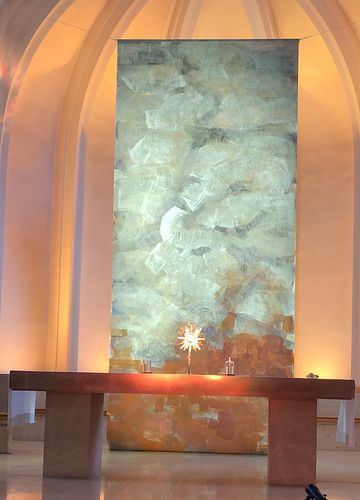 Fastentuch in St. Johannes Nepomuk